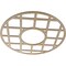 Ekena Millwork O'Neal Wood Fretwork Pierced Ceiling Medallion, Birch, 32"OD x 11 5/8"ID x 3/8"T CMWP32X32X0375ONBI - alternate 4